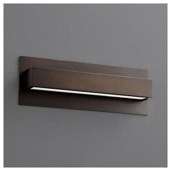 13 Inch 6.3W 120V 1 LED Wall Sconce-Oiled Bronze Finish - Wall Sconces