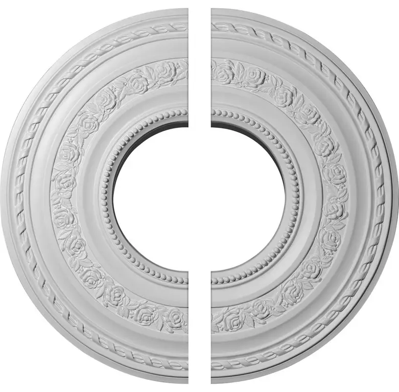 29 3/8"OD x 11 5/8"ID x 1 1/8"P Anthony Ceiling Medallion, Two Piece