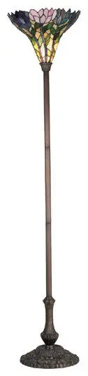 77"H Wisteria Torchiere