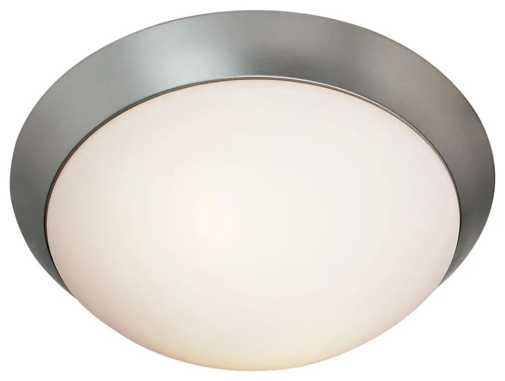 Access Lighting Cobalt Flush Mount - Brushed Steel