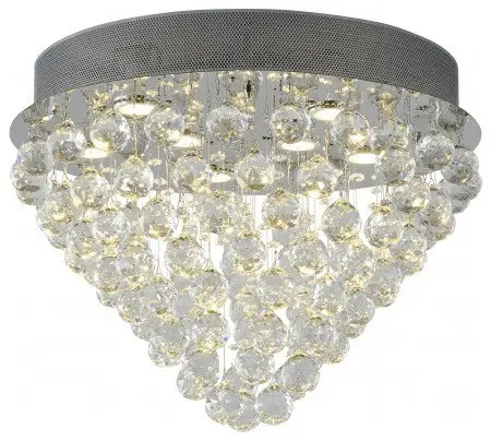 Bethel International LX03SF20CH 9-Light Semi Flush Mount, Chrome