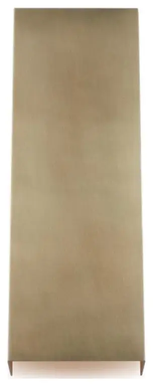 Brompton Large Wall Sconce, 1-Light, LED, Natural Brass, 17"H