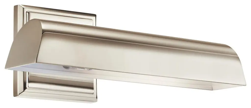 Carston 1 Light Wall Sconce, Polished Nickel