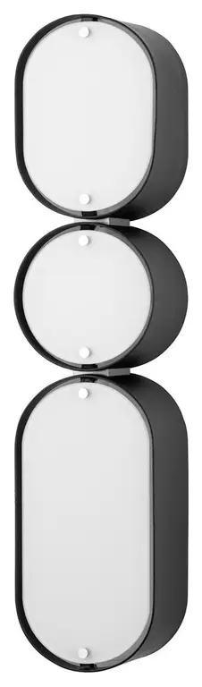 Corbett Lighting 393-03 Opal 3 Light 23" Tall Wall Sconce - Soft Black /