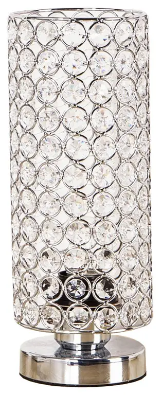 Crystal Table Lamp, Sturdy Decorative Living Room Lamp, Night Light Lamp