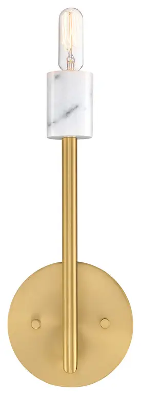 Designers Fountain D304C-WS Star Dust 13" Tall Wall Sconce - Brushed Gold