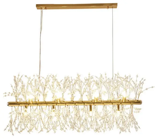 El Sol 12-Light Dining Room Modern Chandelier