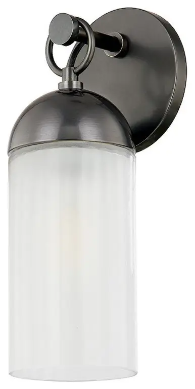 Emory One Light Wall Sconce in Old Bronze