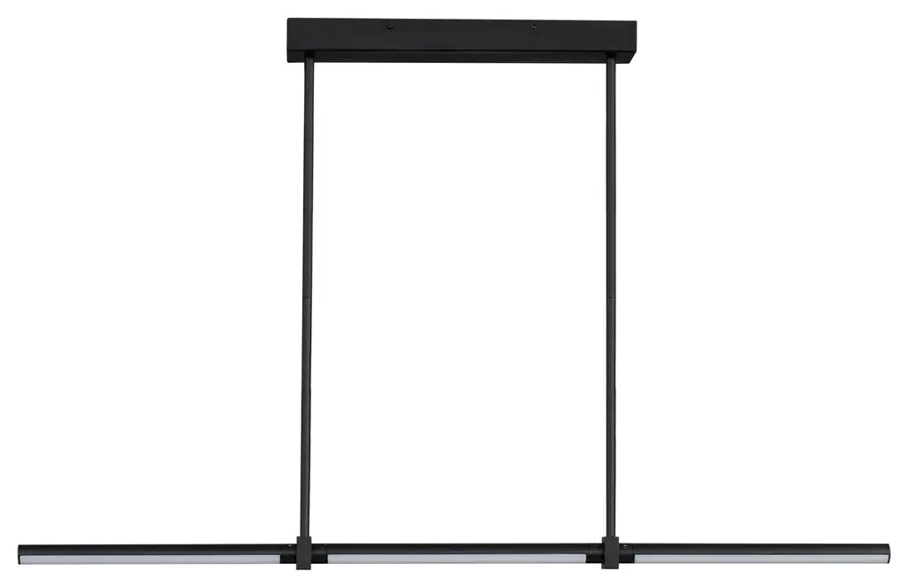 ET2 E21357 Dorian 48"W LED Linear Chandelier - Black
