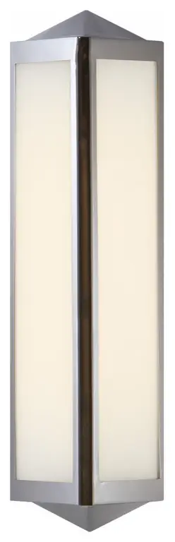 Geneva Polished Nickel Small Sconce