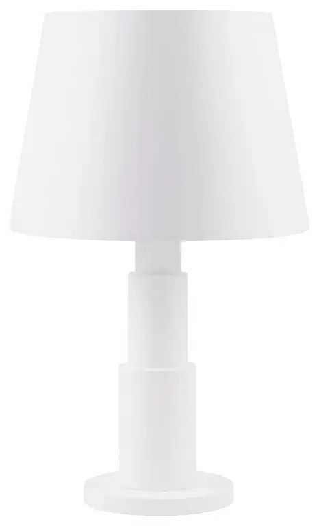 Giustino Three Light Table Lamp, Matte White