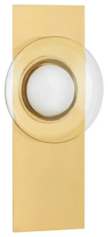 Hudson Valley Lighting 1816 Pound Ridge 16" Tall LED Wall Sconce - Aged Brass
