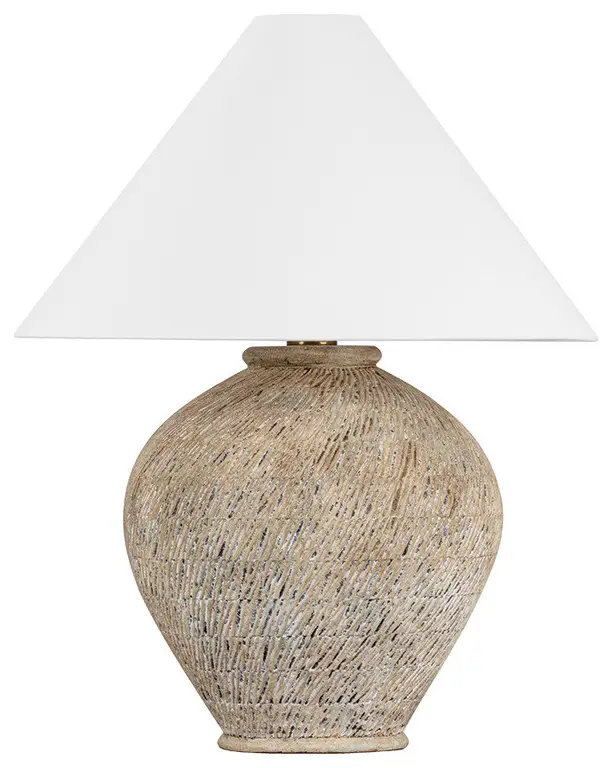 Hudson Valley Lighting Rumbrook 29" Table Lamp Ceramic Ancient Texture