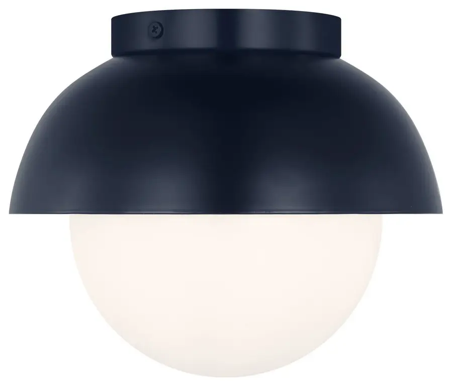 Hyde 1-Light Flush Mount, Navy