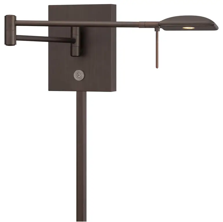 Kovacs P4328-647 1 Light 6.25"H LED Plug In Wall Sconce in Copper - Copper