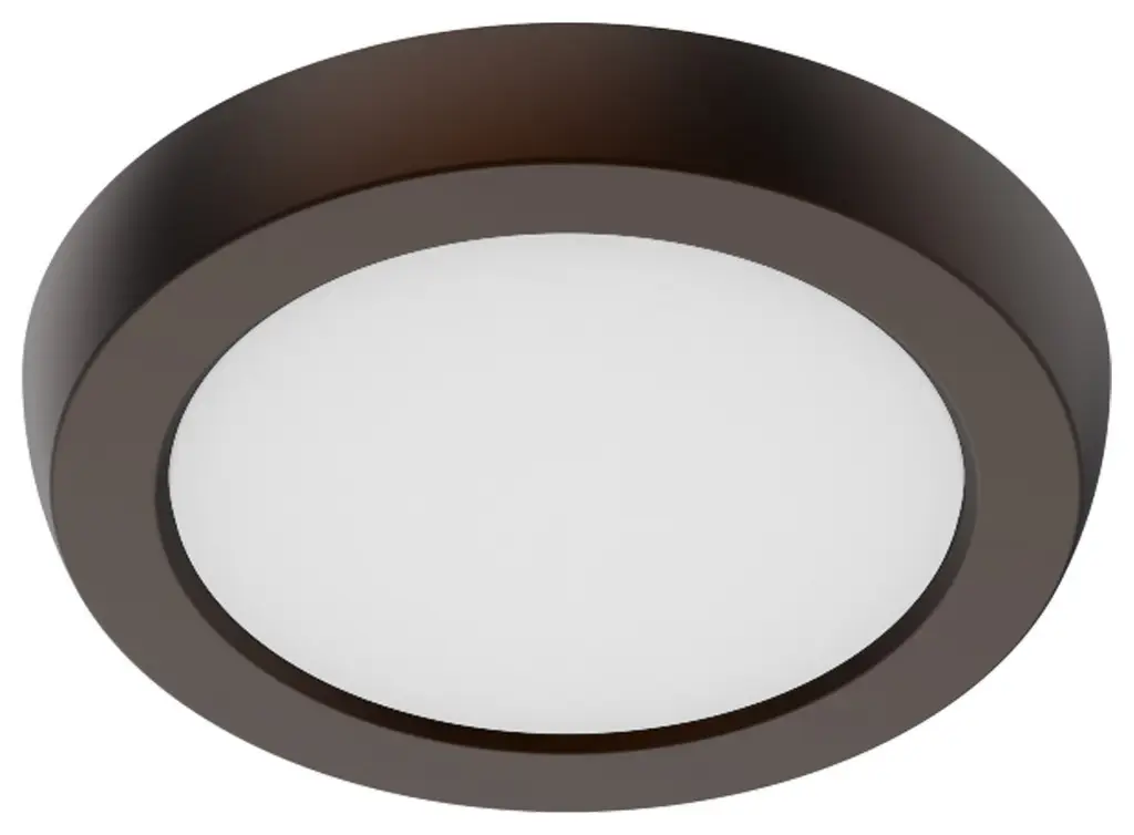 LED Flush Mount, Bronze