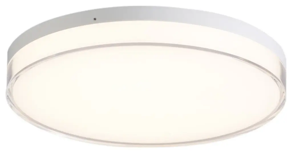Led Flush Mounts LED Flush Mount in White