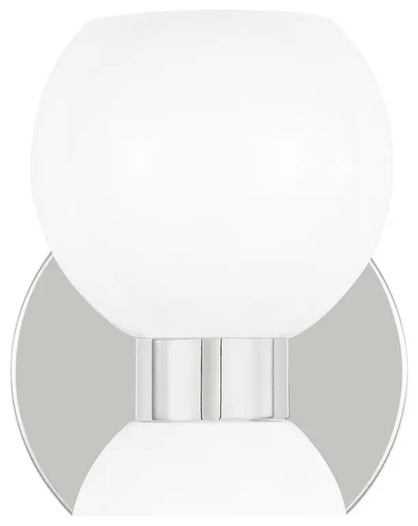 Londyn Two Light Wall Sconce in Polished Nickel