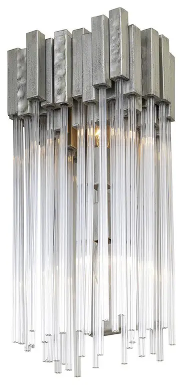 Matrix 2 Light Wall Sconce, Rainy Night