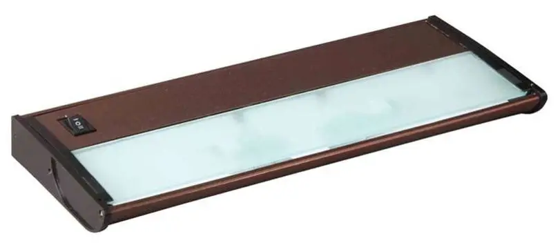 Maxim CounterMax MX-X120 13" 2-Light 120V Xenon Under Cabinet, Bronze - 87831MB
