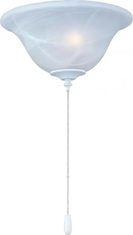 Maxim Lighting 2-Light Ceiling Fan Light Kit Matte White - FKT205MW