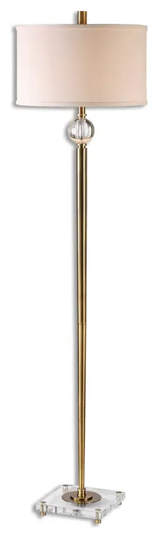Mesita Brass Floor Lamp