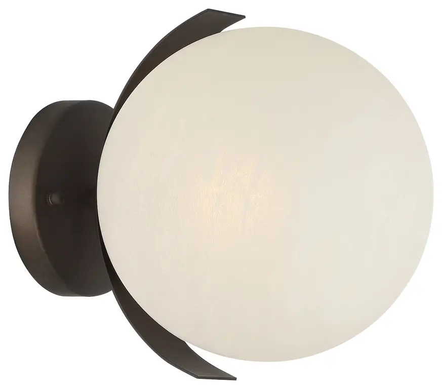 Metropolitan N2081 Vino 9" Tall Wall Sconce - Dark Bronze