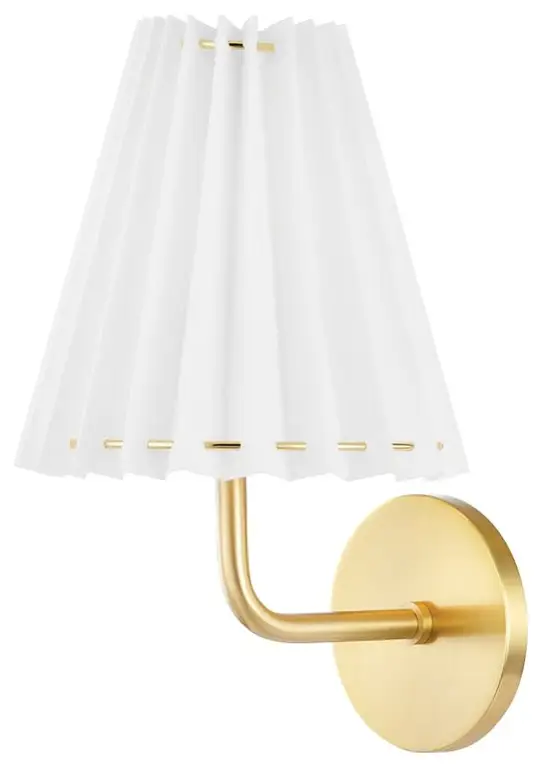 Mitzi H476101A Demi 13" Tall LED Wall Sconce - Aged Brass