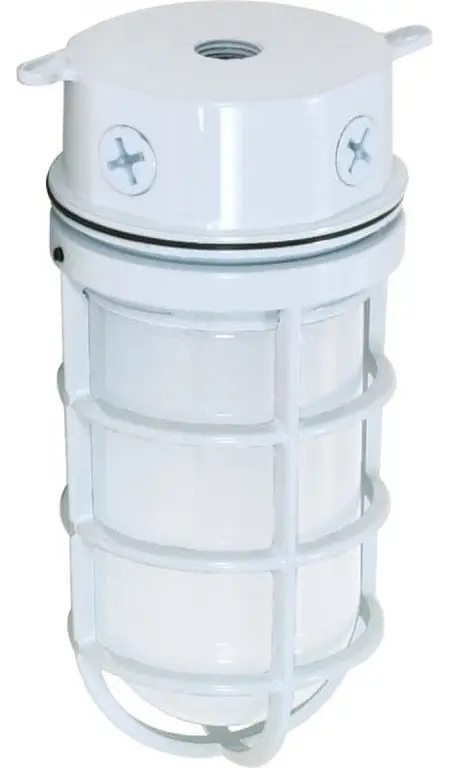 Nuvo Lighting 76/616 1 Light 4-1/4"W Outdoor Flush Mount Ceiling - White