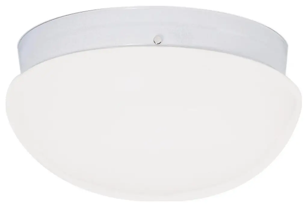 Nuvo Lighting 77/987 2 Light 12"W Outdoor Flush Mount Bowl - White