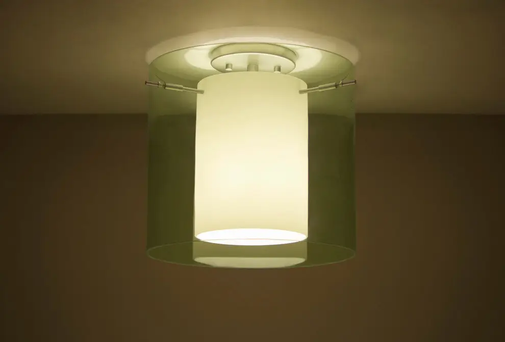 Pahu 1 Light Ceiling Lighting, Satin Nickel, LED