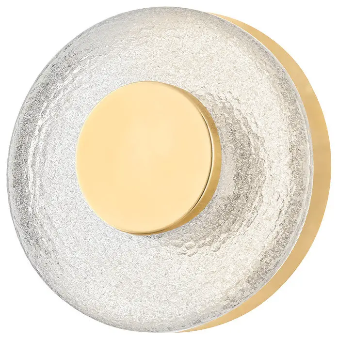 Pearl 1 Light Sconce, Brass