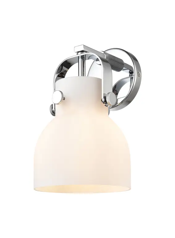 Pilaster Ii Bell 1 6.5" Sconce Polished Chrome