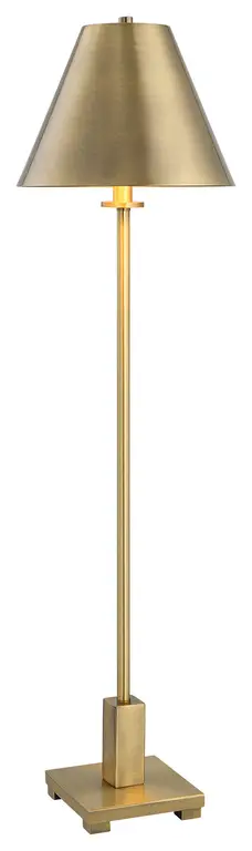 Pilot Brass Buffet Lamp