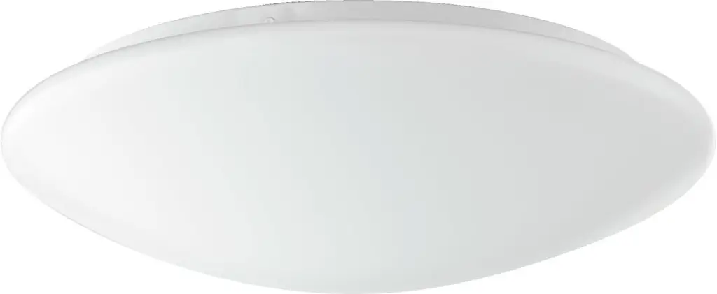 Quorum 1 Light 16.25" Ceiling Mount, White