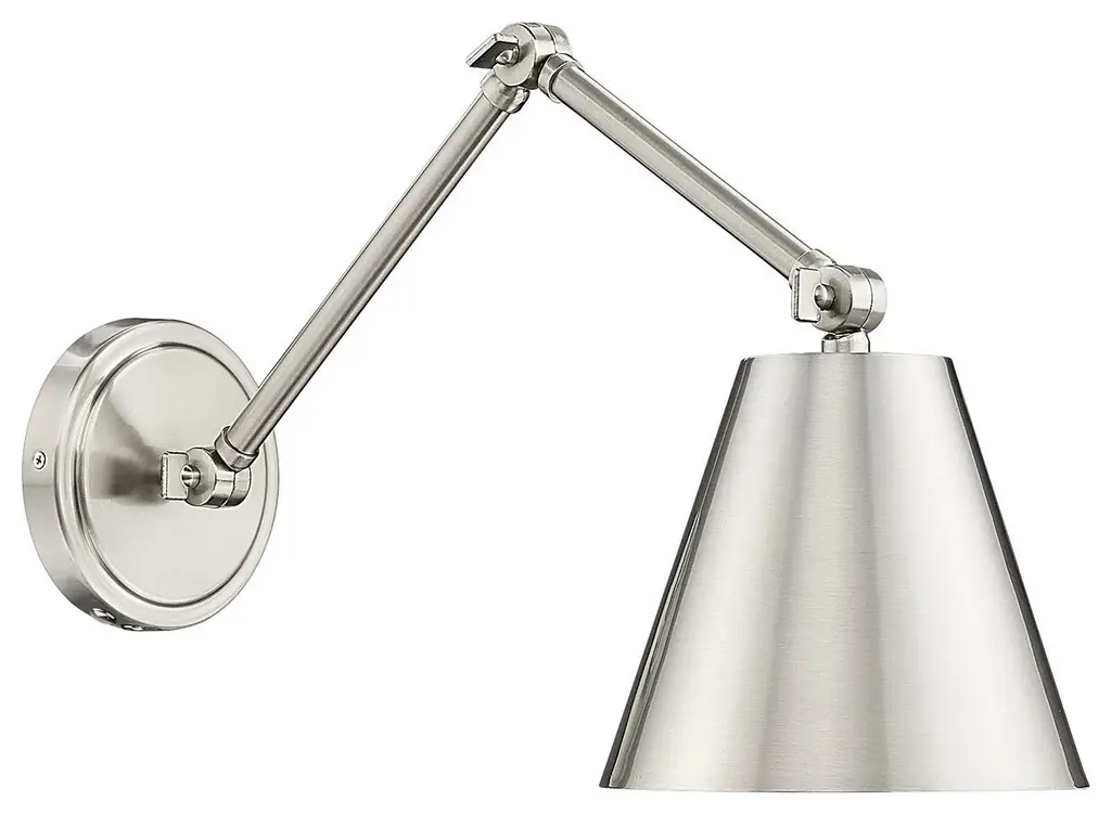Regent One Light Wall Sconce, Brushed Nickel