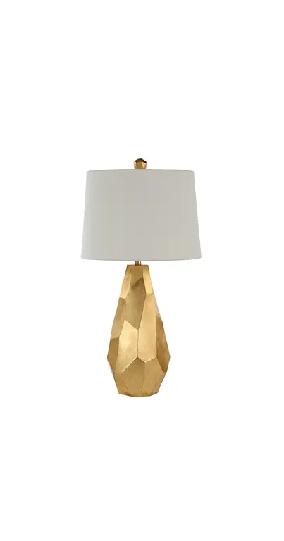 Sanae Gold Leaf Table Lamp