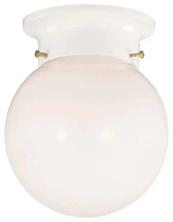 Savoy House Flush Mount One Light Flush Mount 904-WHT