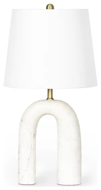 Slinkly Marble Table Lamp