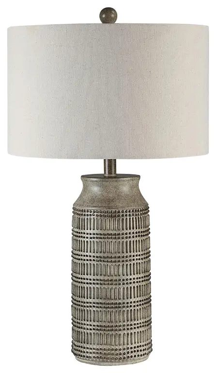 Tarragona Painted Light Brown Table Lamp