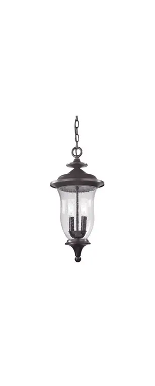 Trinity 2-Light Pendant Lantern, Oil Rubbed Bronze, Medium