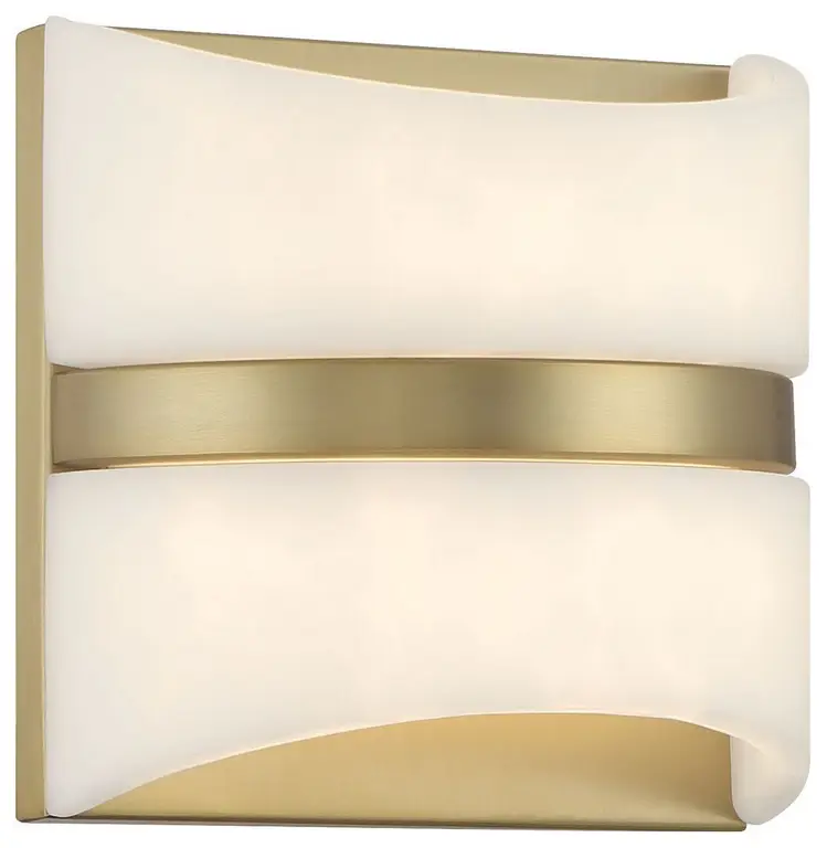 Velaux LED Wall Sconce in Soft Brass