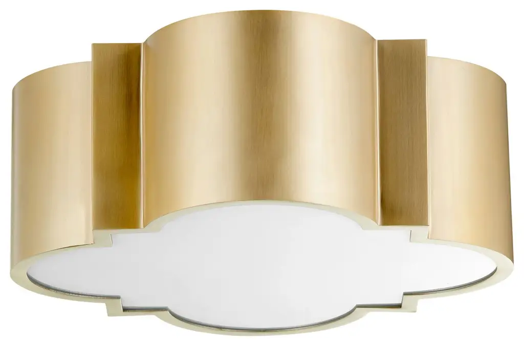 Wyatt 2-Light Ceiling Mount, Medium