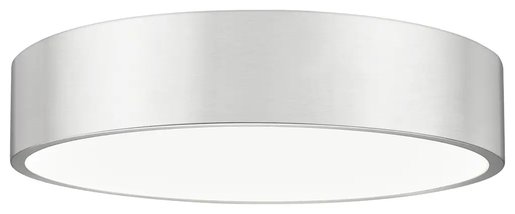 Z-Lite 1017F20-LED Coronado 20"W Flush Mount Drum Ceiling Fixture - Brushed